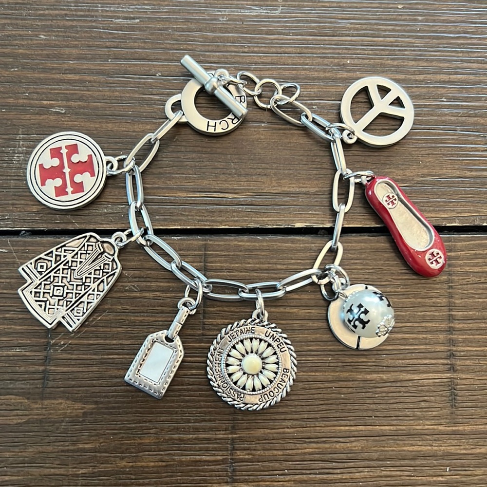 TITANIUM STEEL CHARM BRACELET